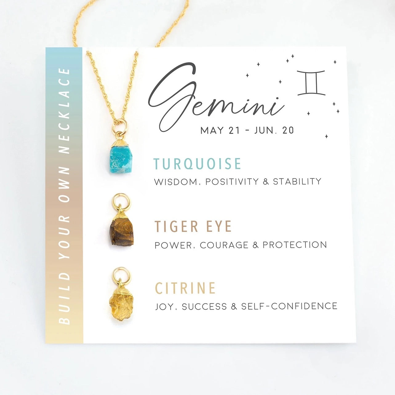 ZODIAC BUILD YOUR OWN NECKLACE SET
