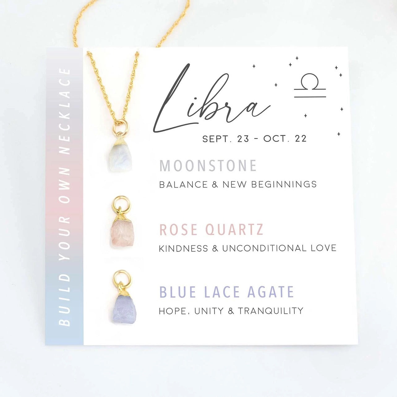 ZODIAC BUILD YOUR OWN NECKLACE SET