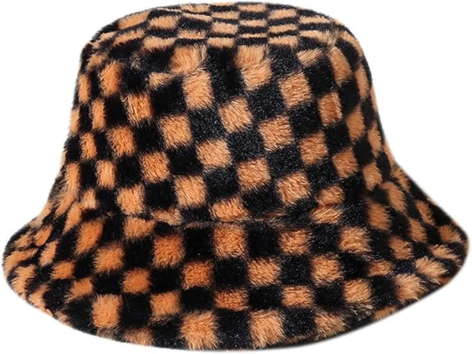 FUR BUCKET HAT