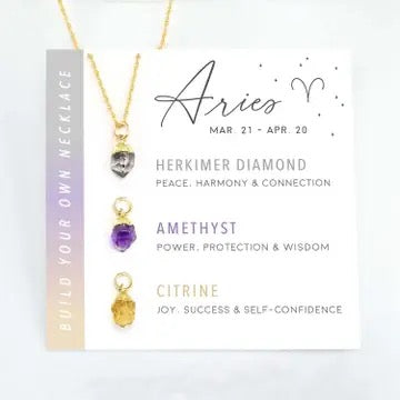 ZODIAC BUILD YOUR OWN NECKLACE SET