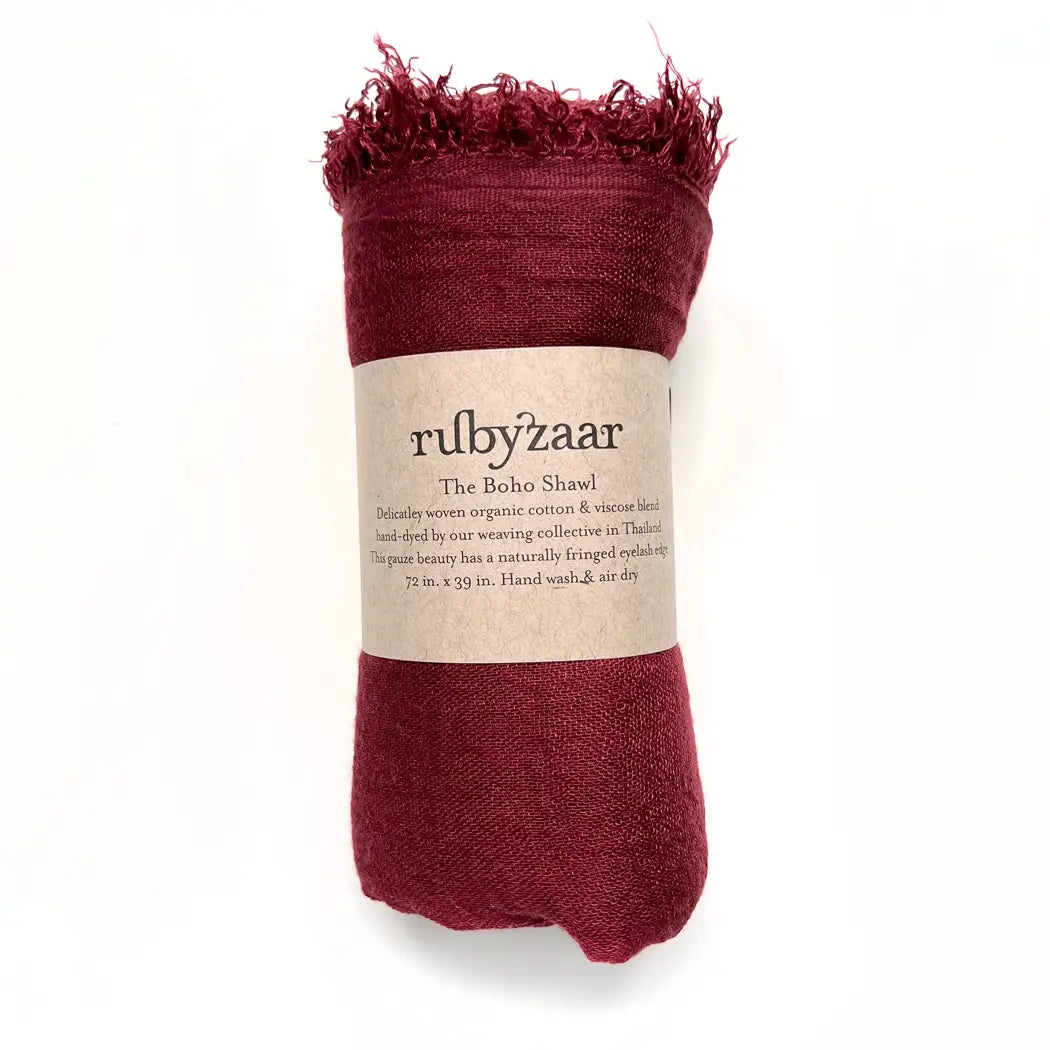 RUBY ZAAR SCARF