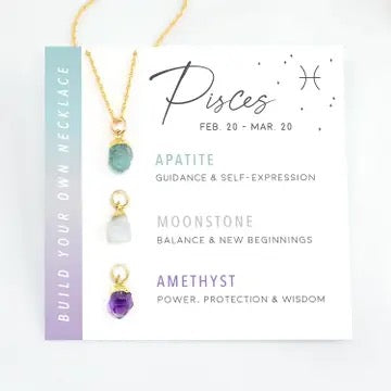 ZODIAC BUILD YOUR OWN NECKLACE SET