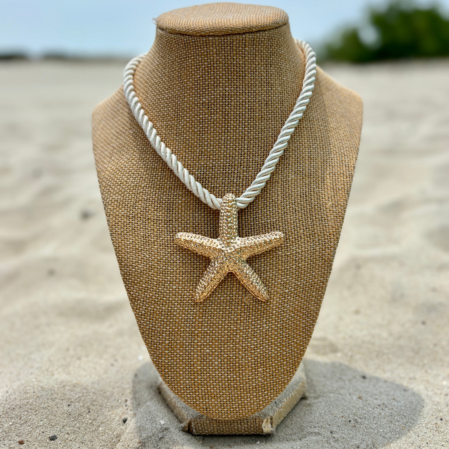 STARFISH ROPE NECKLACE