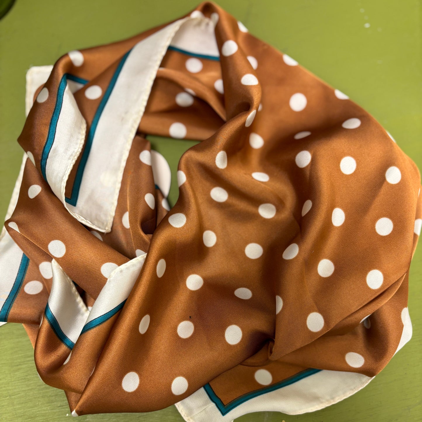 ON THE SPOT SILK SCARF