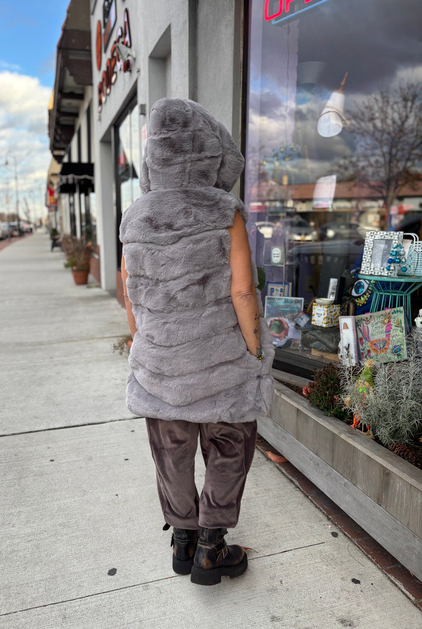 FUR THE LOVE OF IT VEST