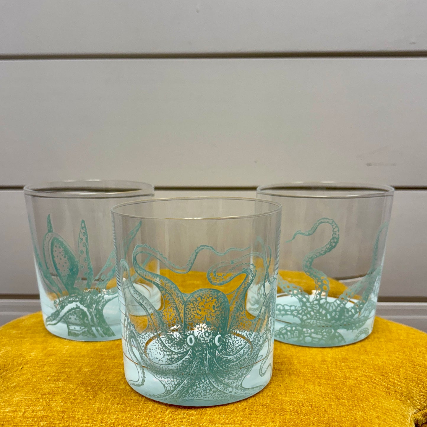TWO'S COMPANY OCTOPUS GLASSES