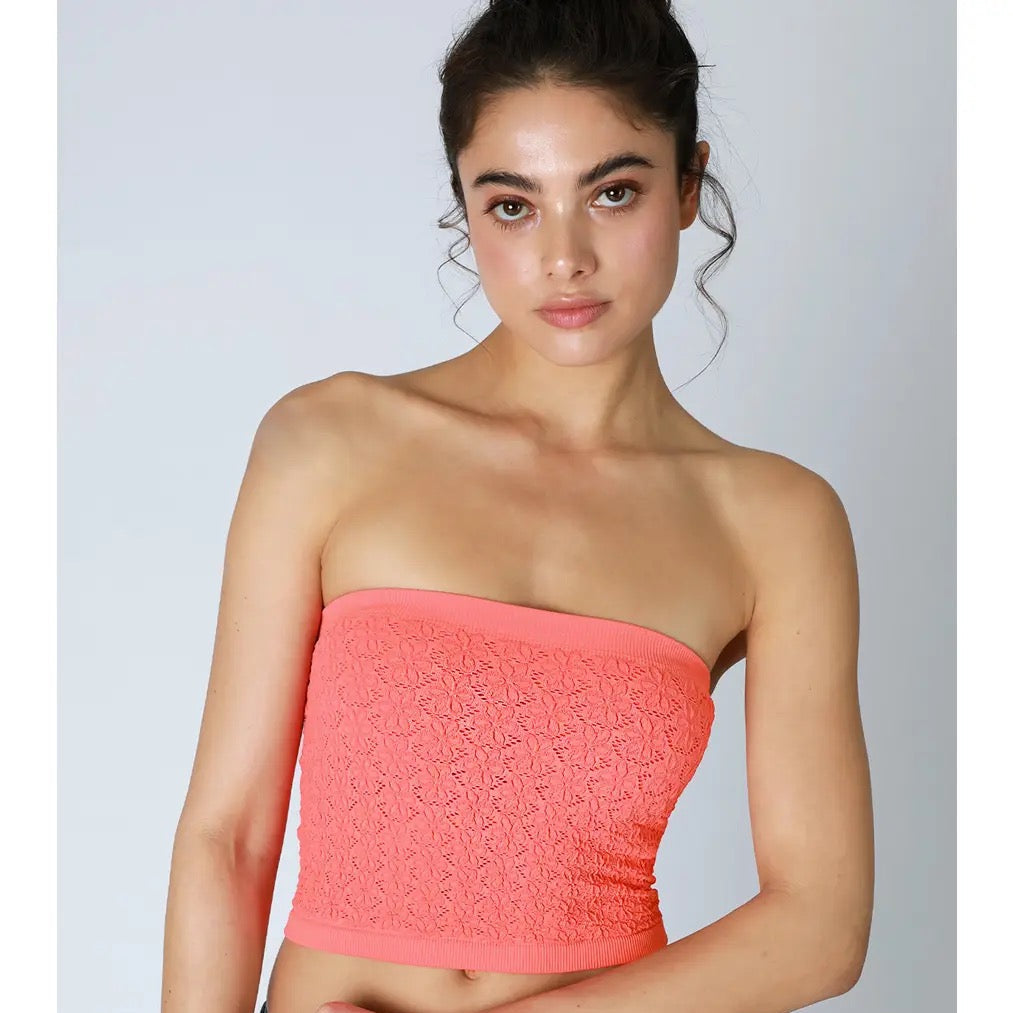 THE EVERYDAY LACE TUBE TOP
