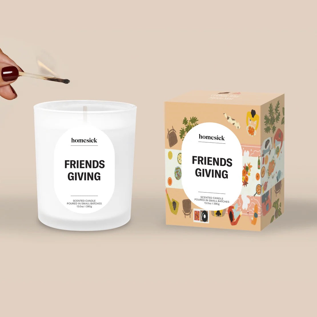 HOMESICK FRIENDSGIVING CANDLE