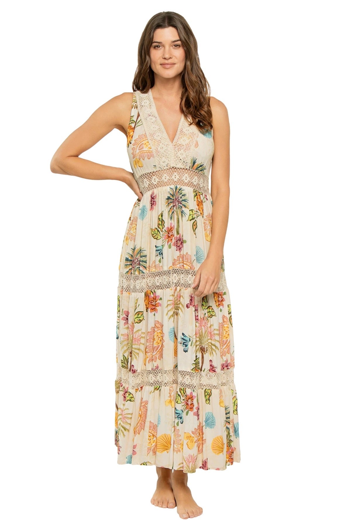 Z & L EUROPE ASILAH MAXI DRESS