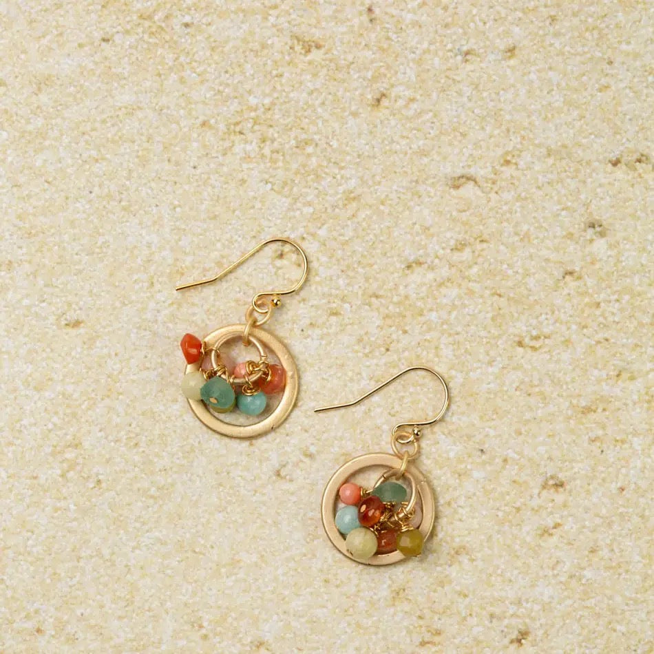 ANNE VAUGHAN MANGO TANGO EARRINGS