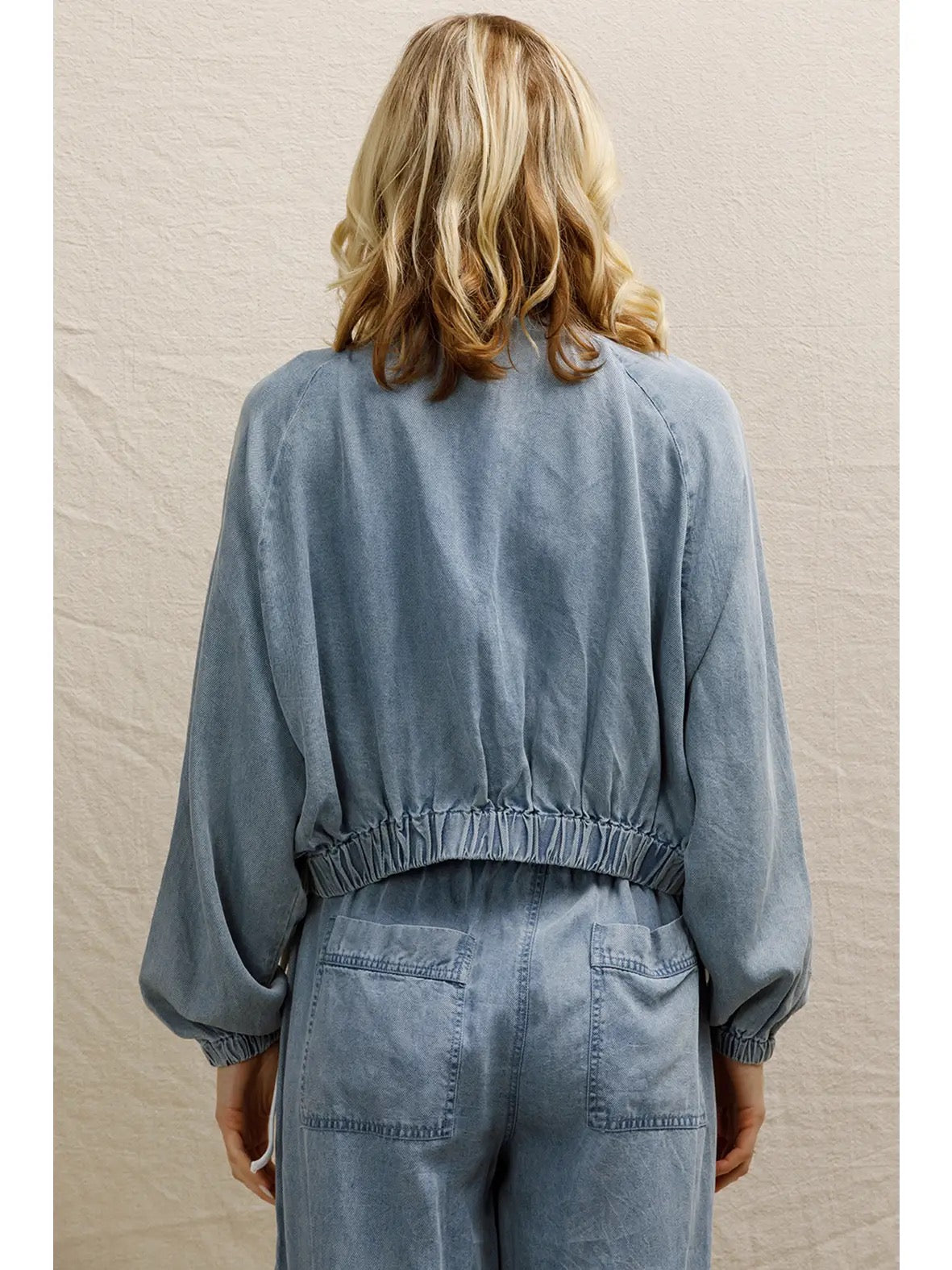 EASY BREEZY BOMBER JACKET