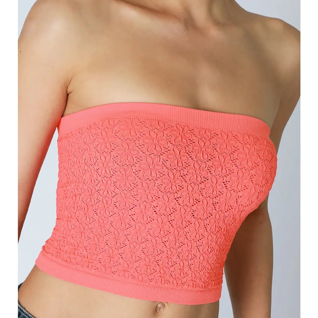 THE EVERYDAY LACE TUBE TOP