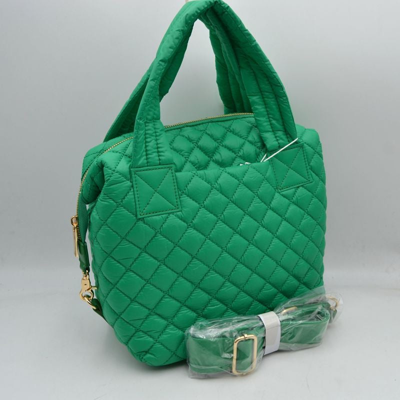 ON THE MOVE QUILTED BAG