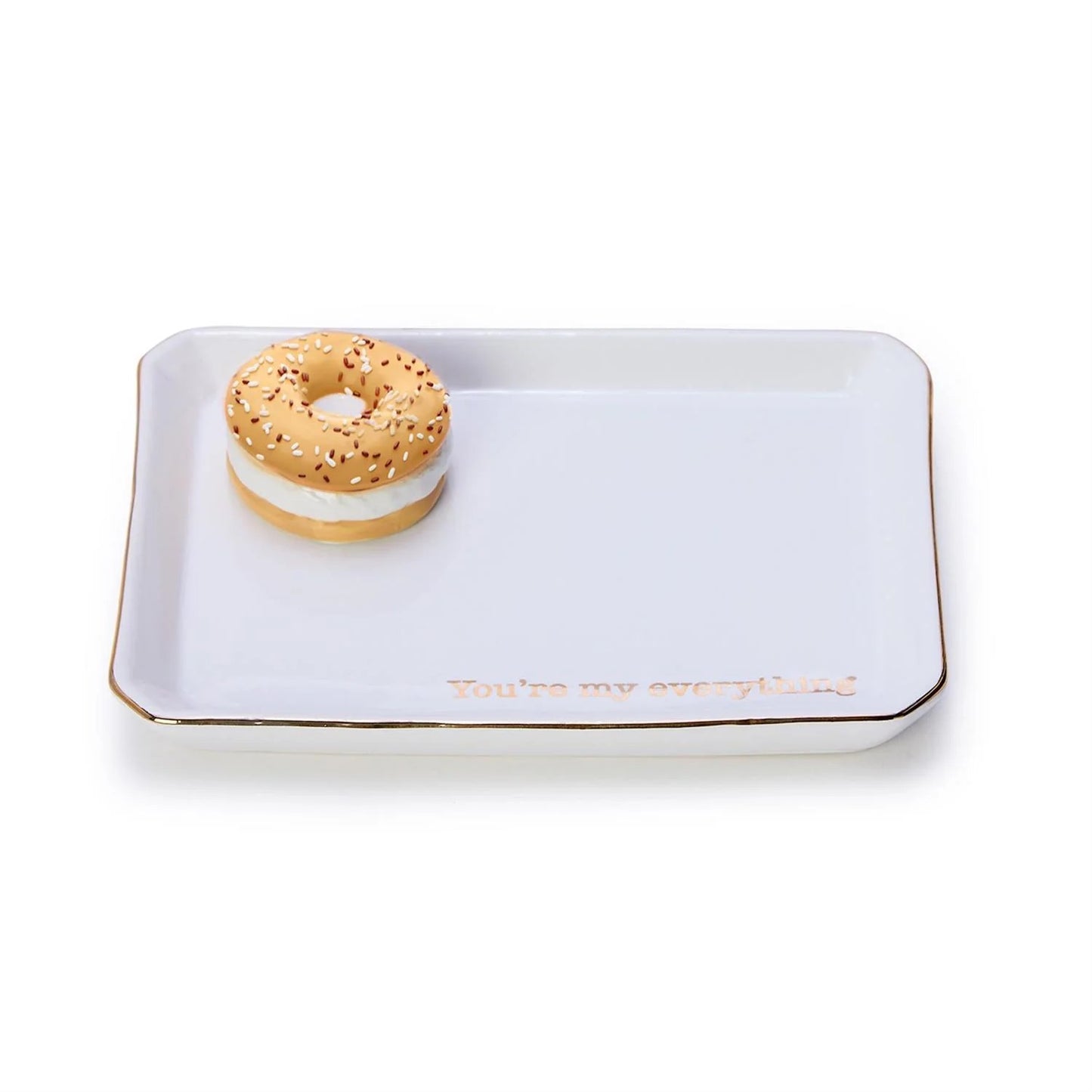 TWO'S COMPANY ICON TRINKET TRAY