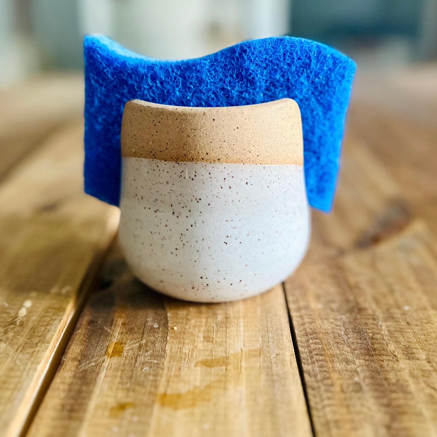 CERAMIC SPONGE HOLDER