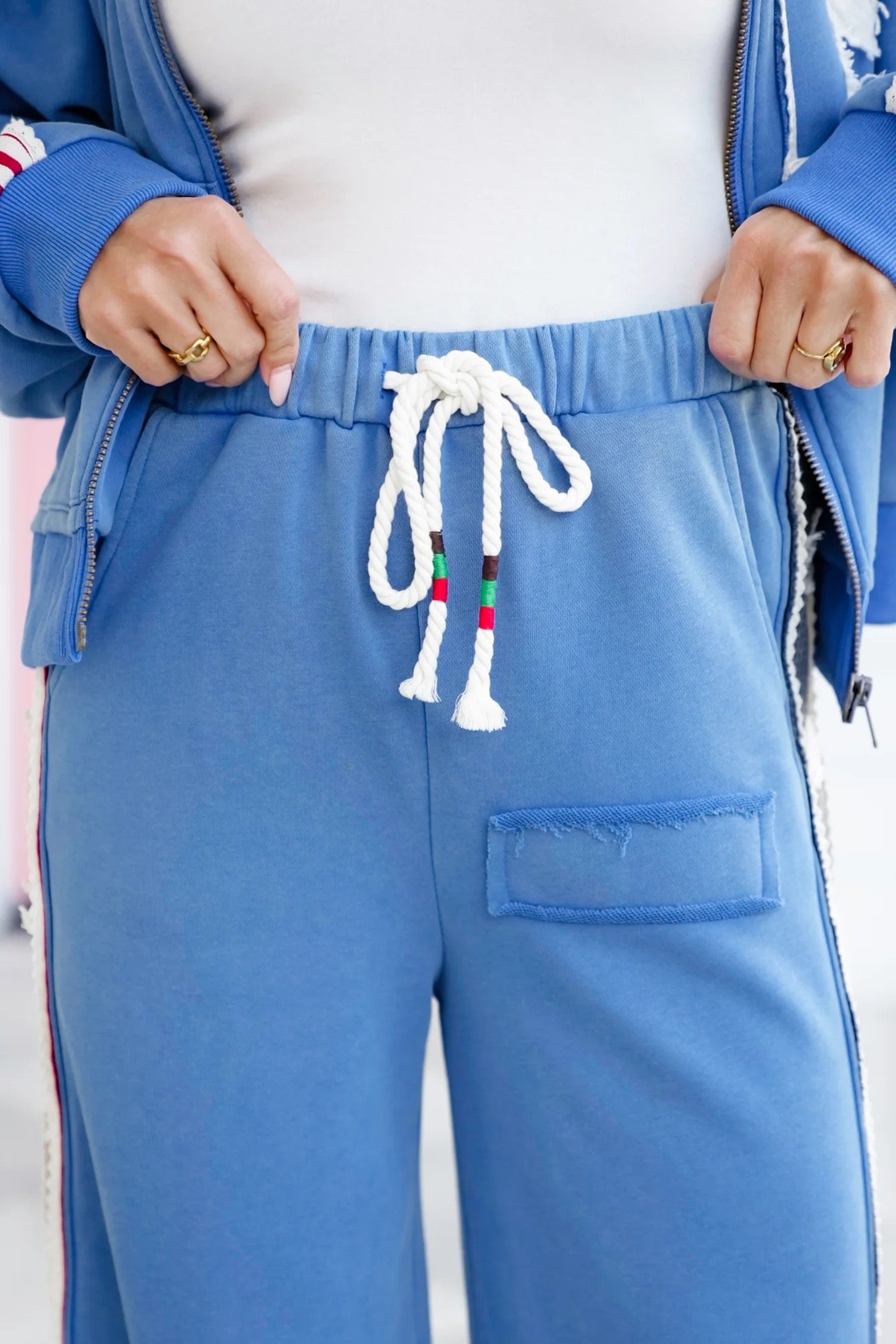 STARS & STRIPES KNIT PANTS