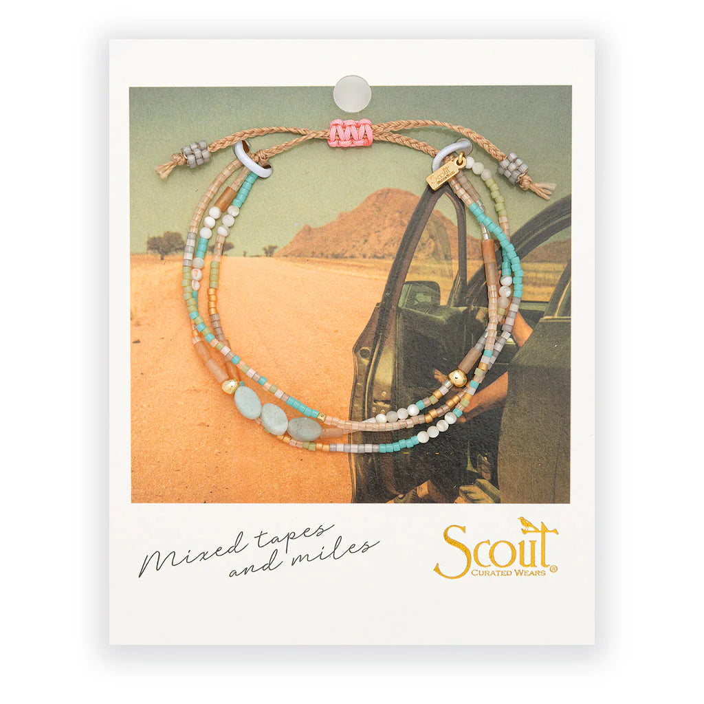 SCOUT CURATED WEARS MIXED MEDIA BRACELET