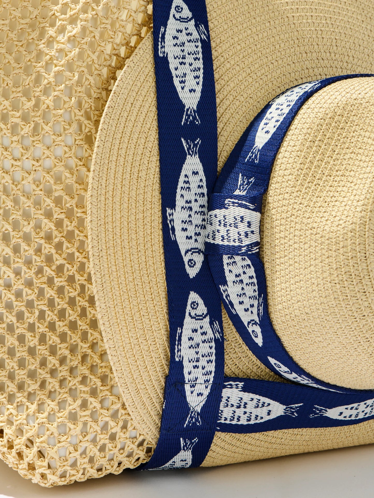 SET SAIL TOTE & HAT SET