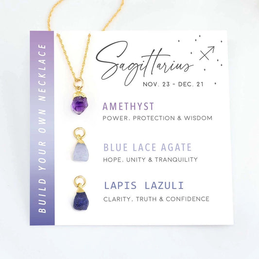 ZODIAC BUILD YOUR OWN NECKLACE SET