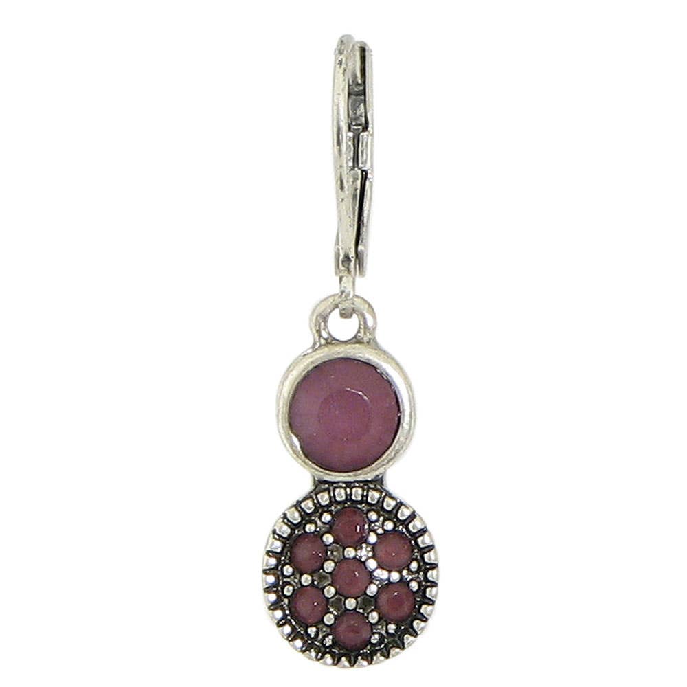 Stacked Crystal Pave Earrings
