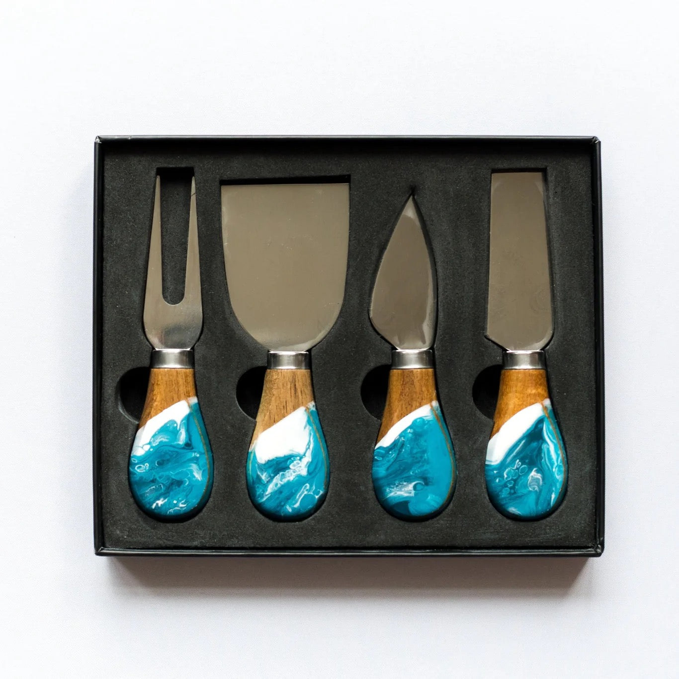 RESIN COATED CHEESE KNIFE SET