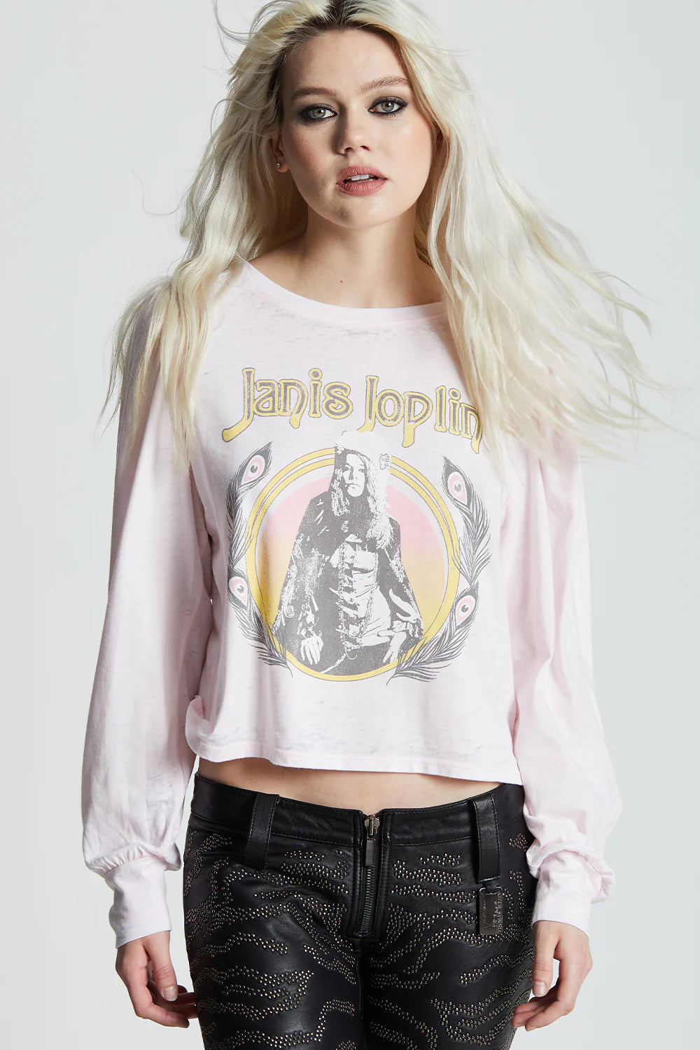 JANIS JOPLIN LONG SLEEVE TOP