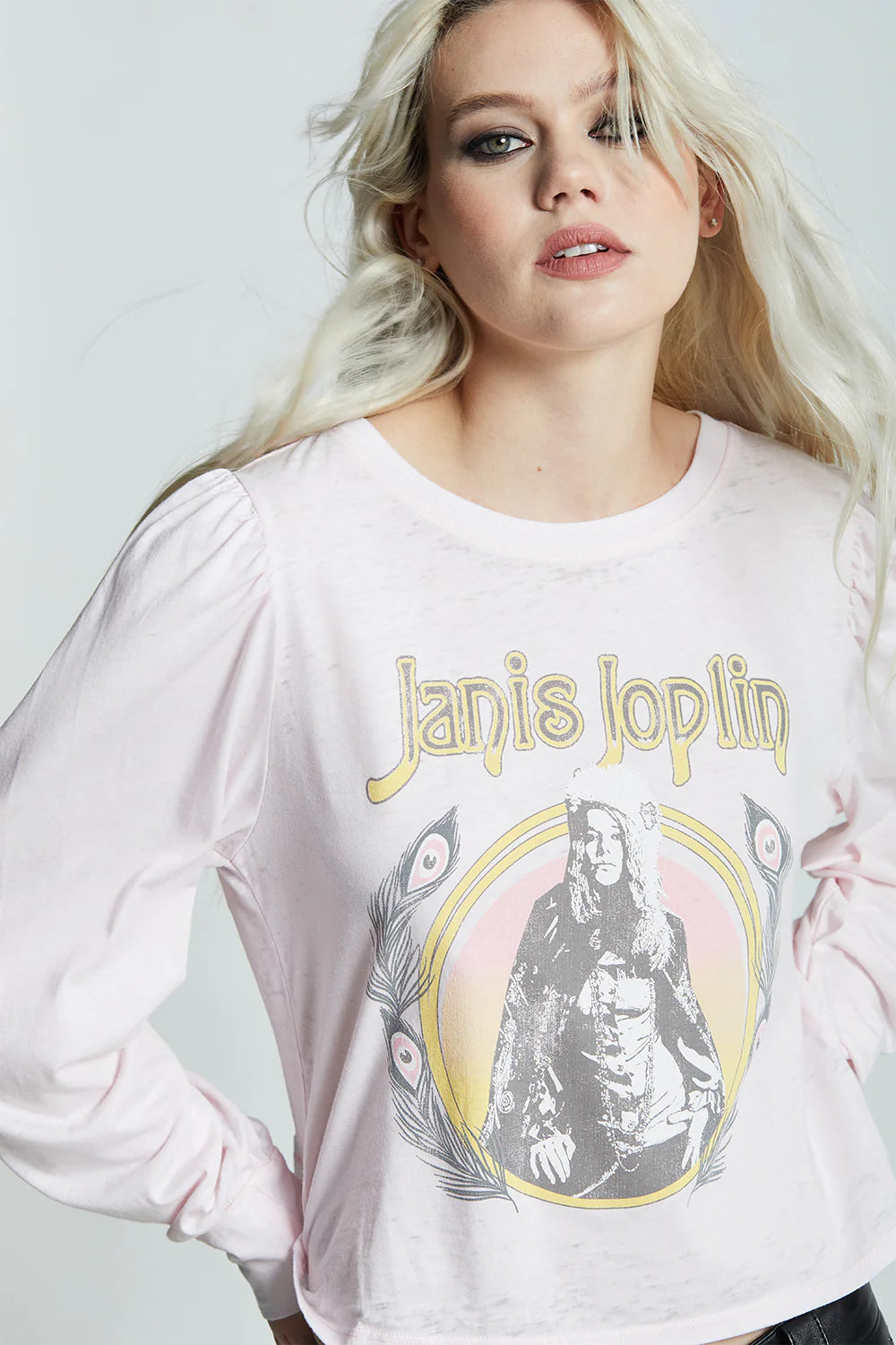 JANIS JOPLIN LONG SLEEVE TOP