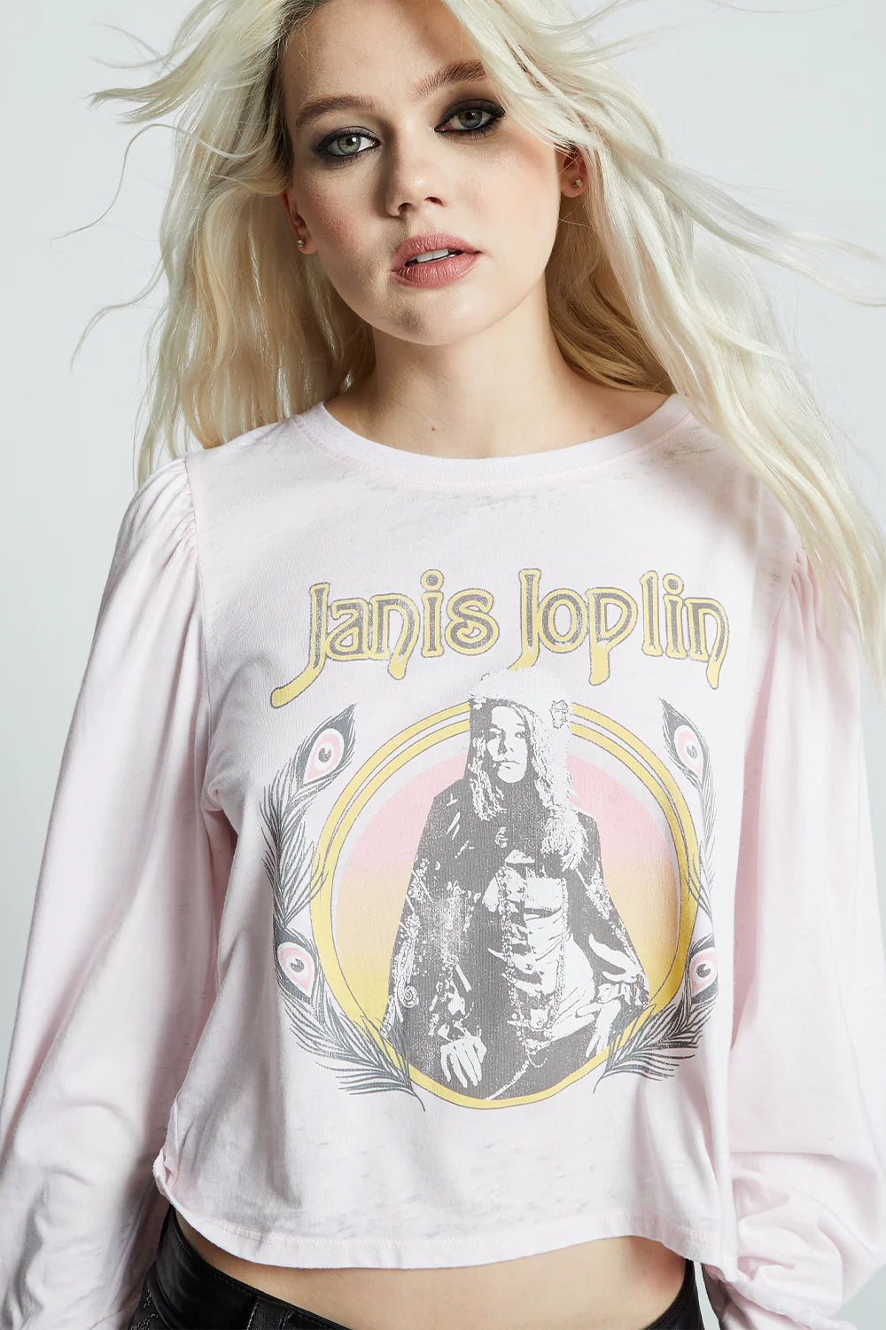 JANIS JOPLIN LONG SLEEVE TOP