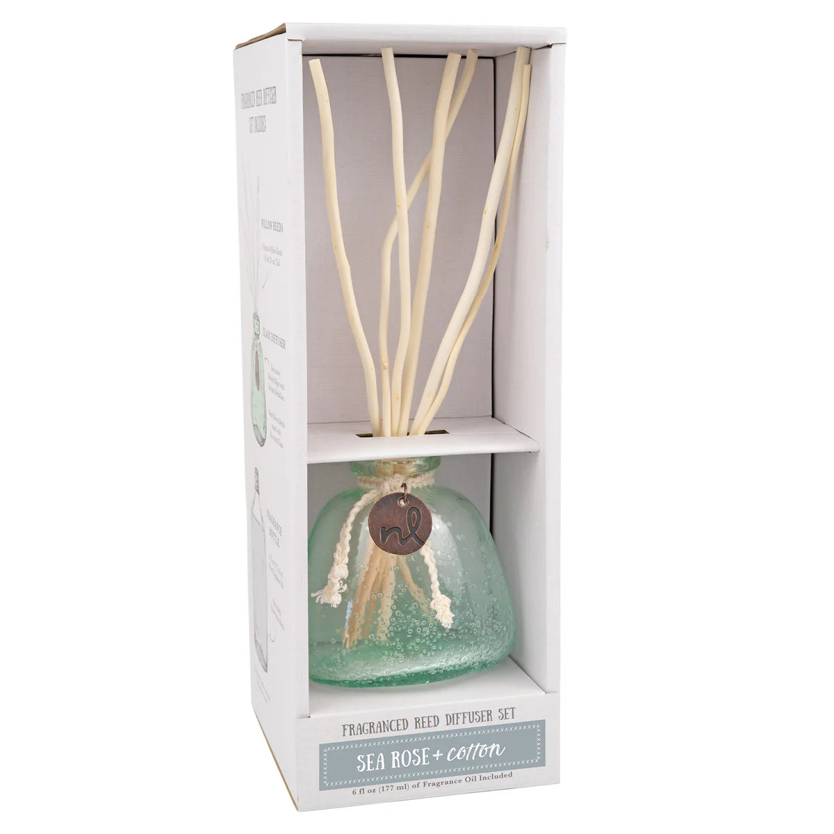 WINDWARD REED DIFFUSER IN SEA ROSE & COTTON