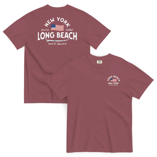 BEECH STREET APPAREL CO. EAST TO WEST T-SHIRT