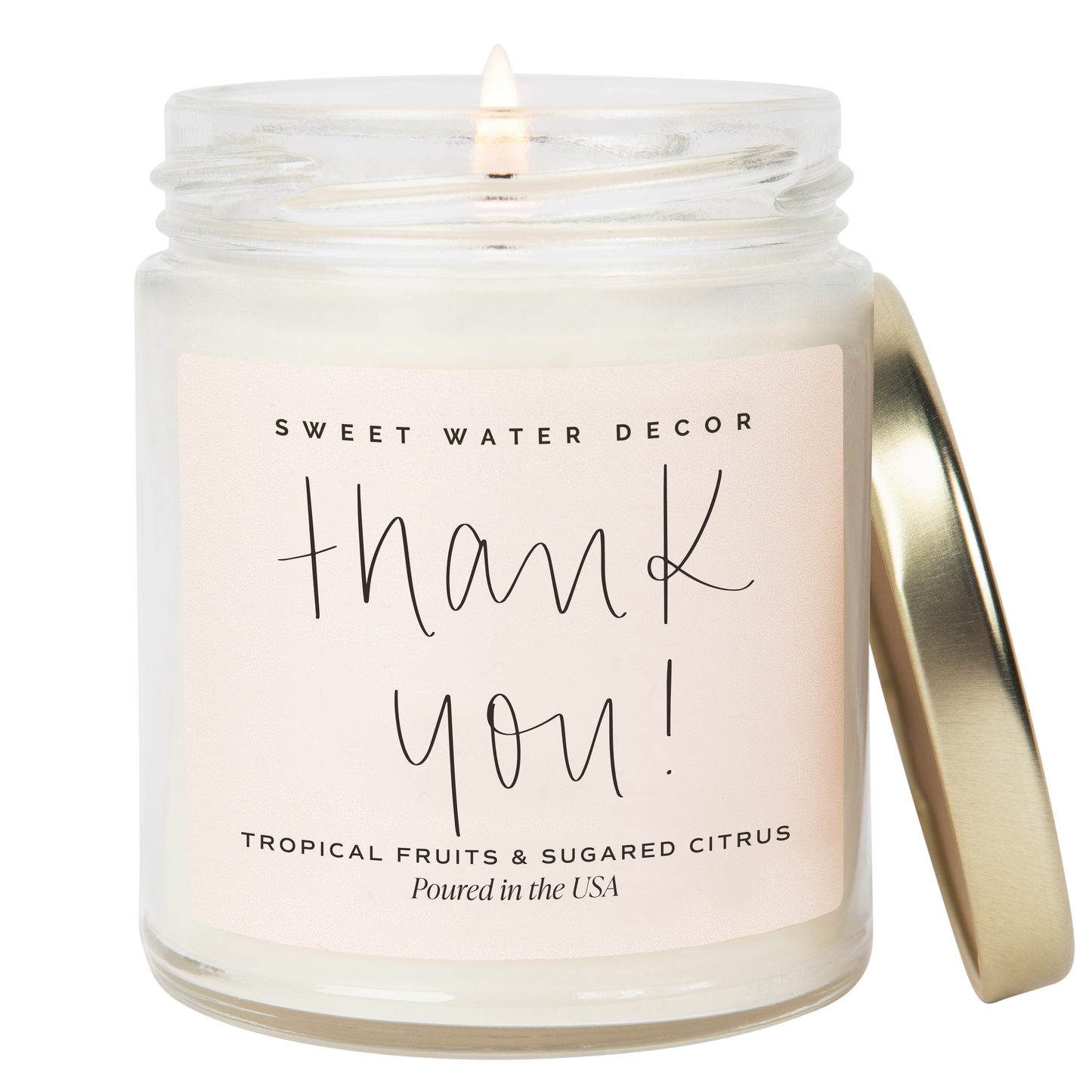 Thank You! 9 oz Soy Candle - Home Decor & Gifts