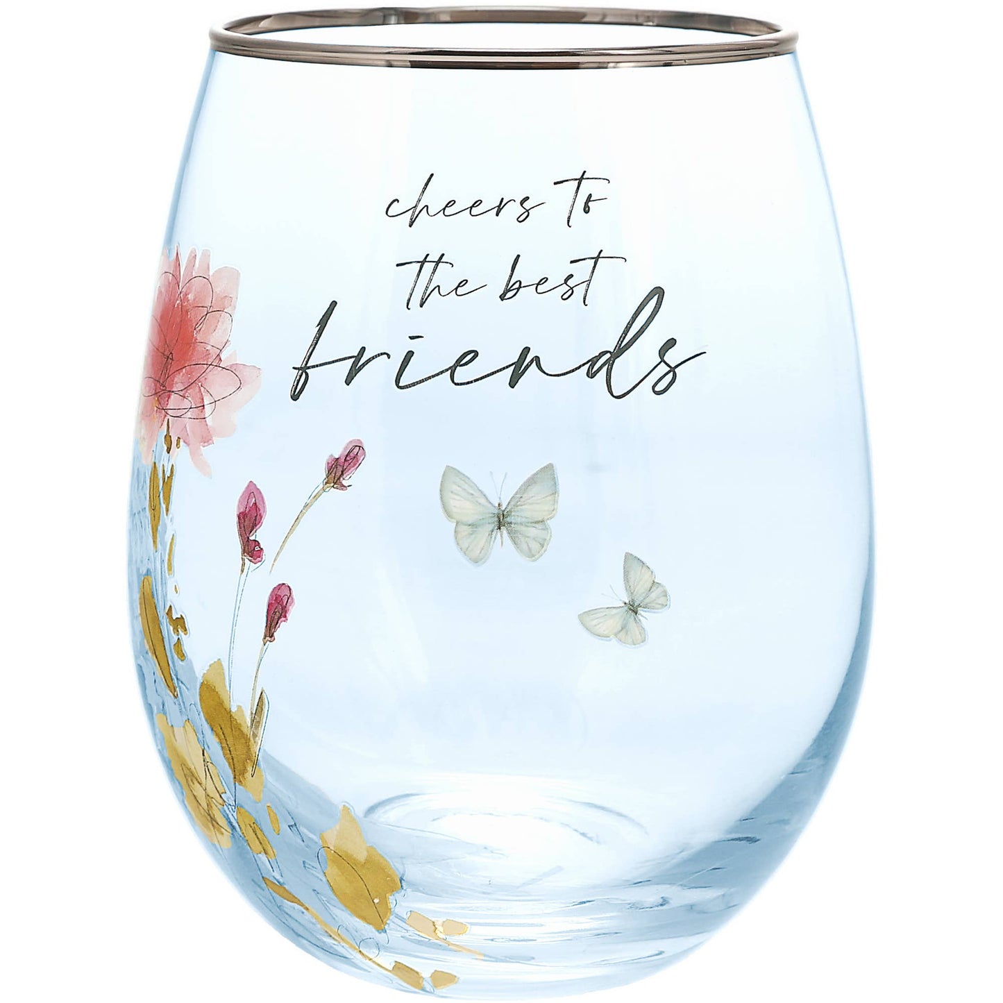 Friends - 20 oz Stemless Wine Glass