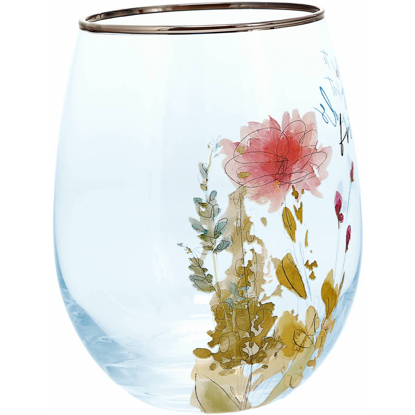 Friends - 20 oz Stemless Wine Glass