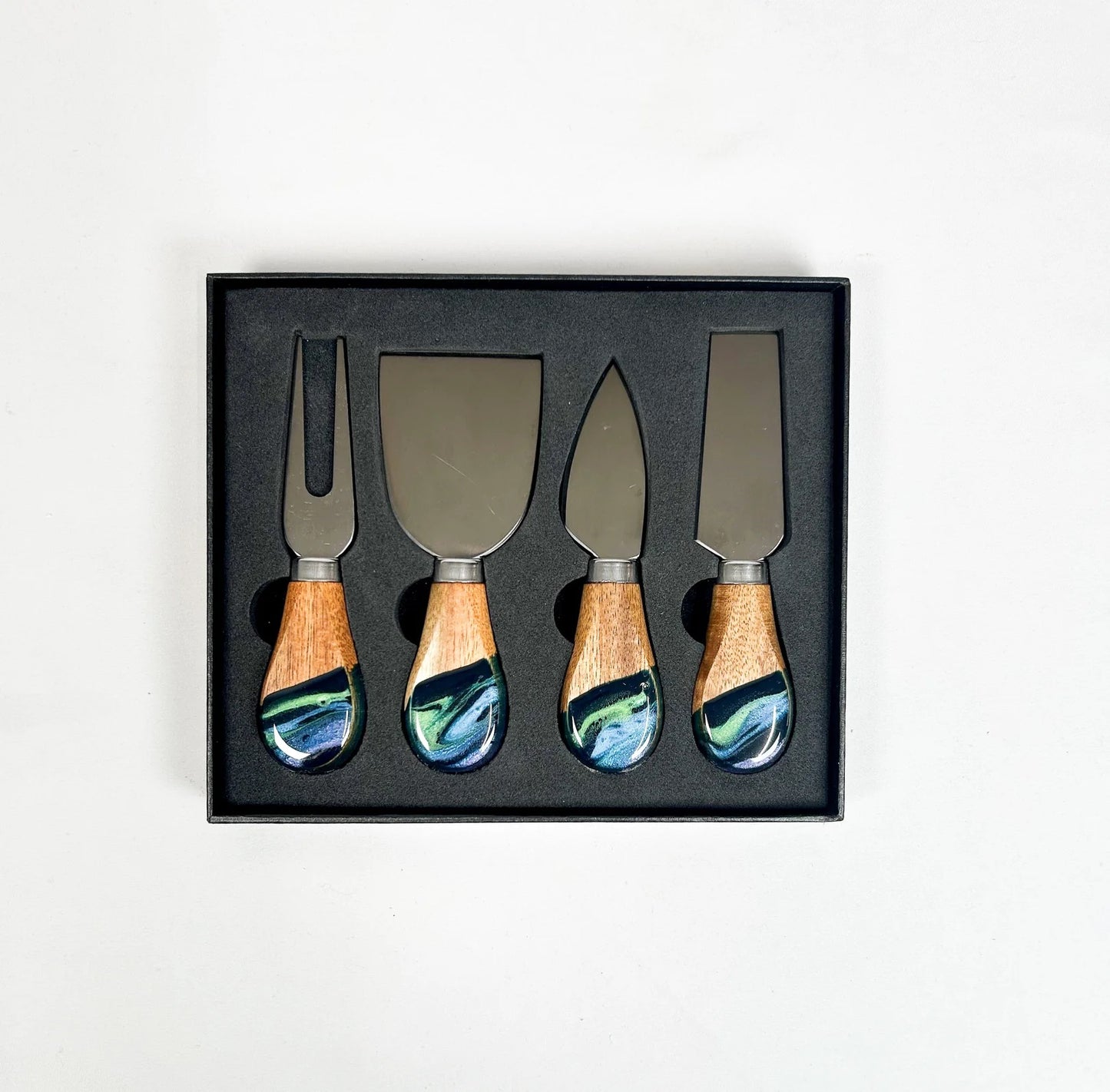 RESIN COATED CHEESE KNIFE SET