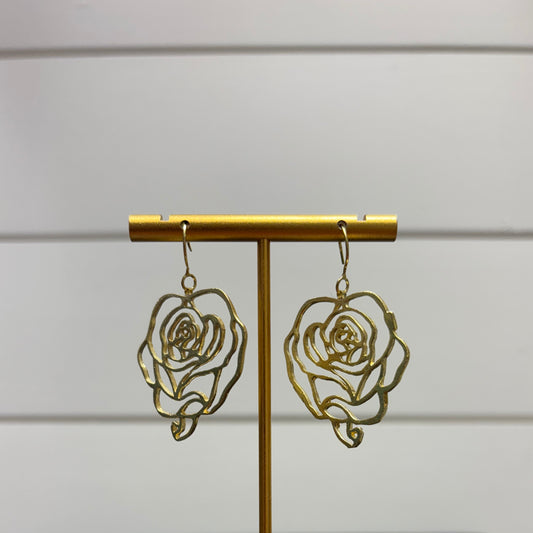 ROSE PENDANT EARRINGS
