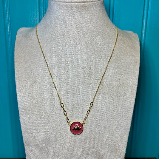 LOTUS NECKLACE