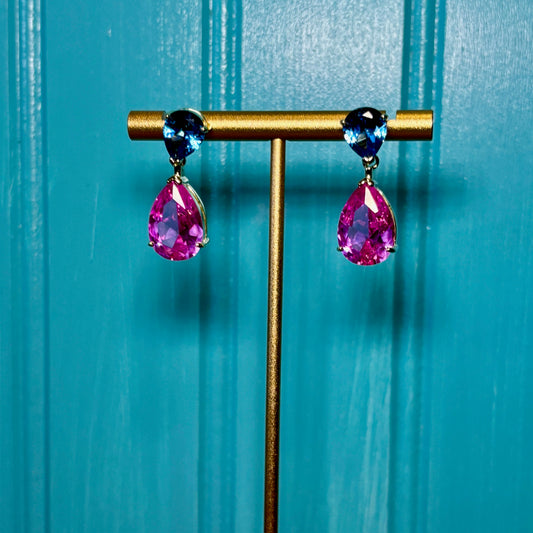 YOU'RE A GEM TEARDROP EARRING