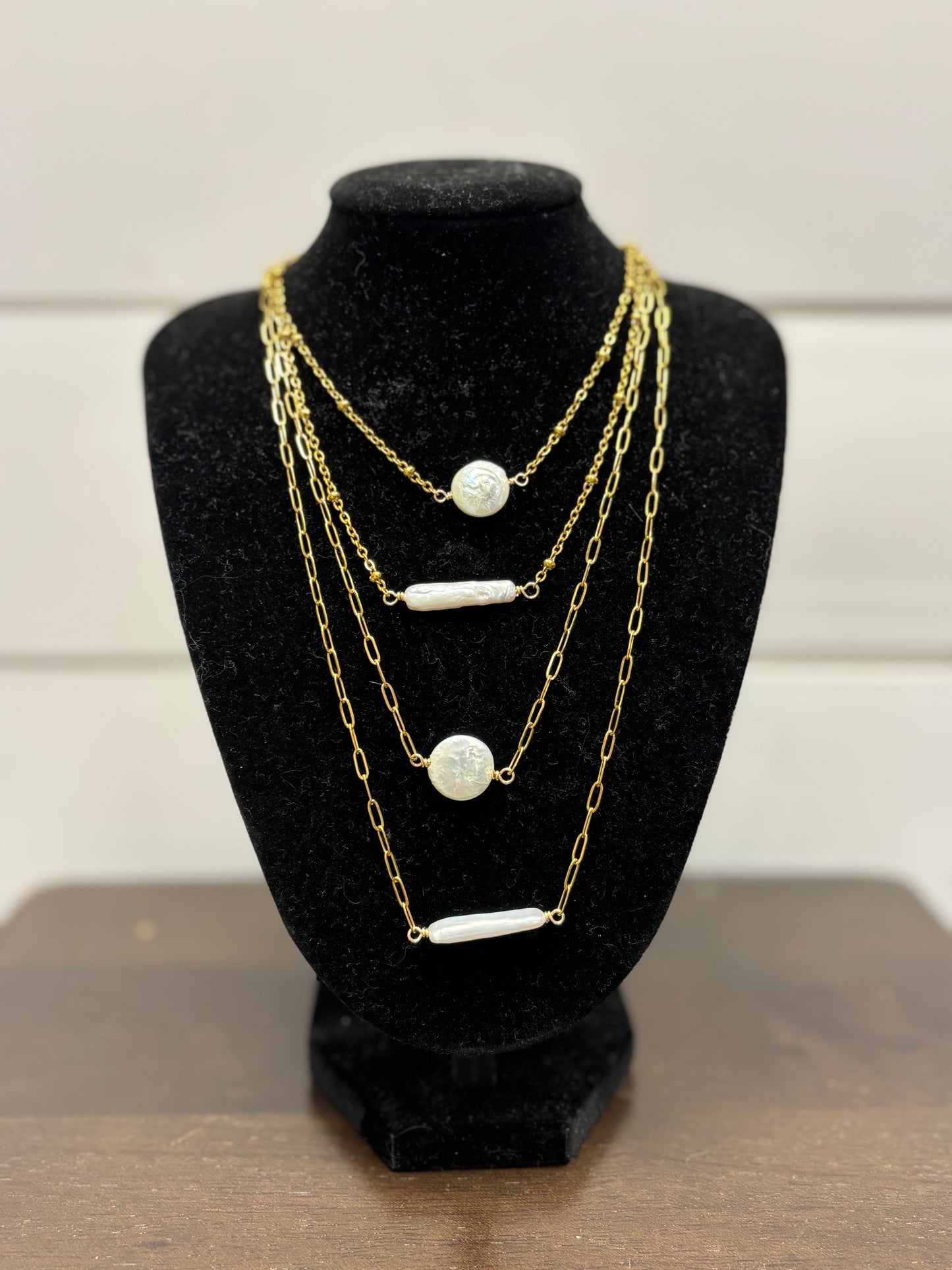LUCA DESIGNS FRESH WATER PEARL NECKLACE