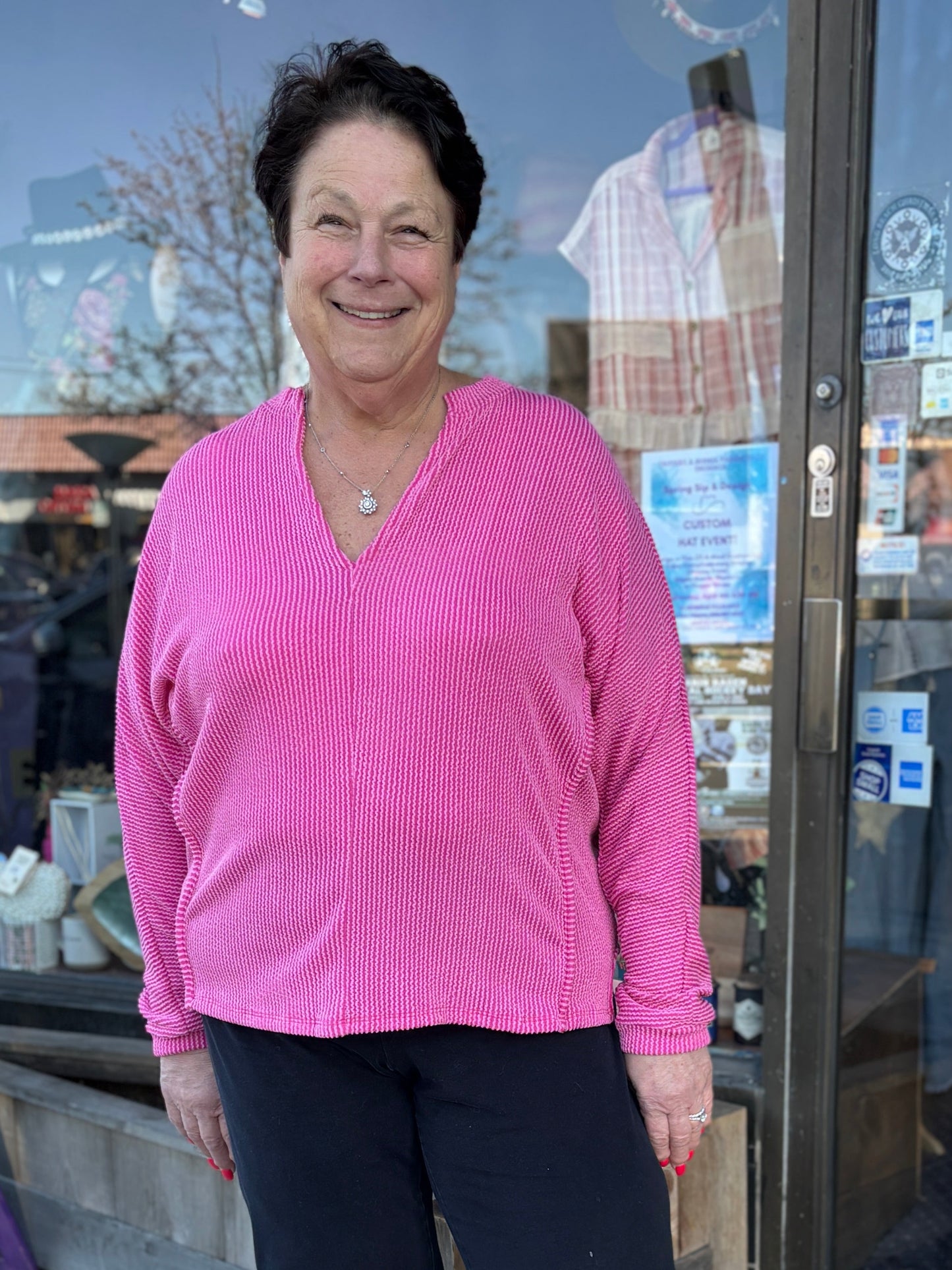 PRETTY IN PINK TOP