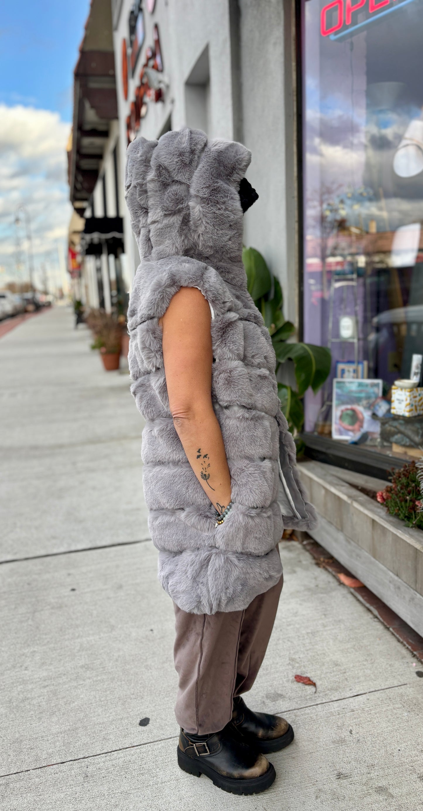 FUR THE LOVE OF IT VEST