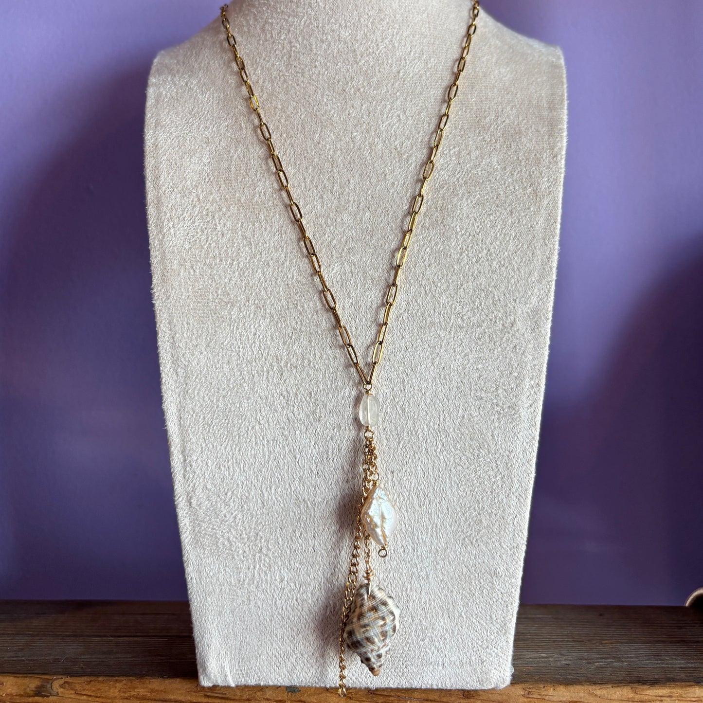 LUCA DESIGNS MOONSTONE NECKLACE