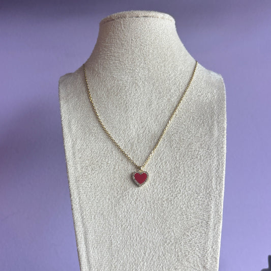 BE STILL MY HEART NECKLACE