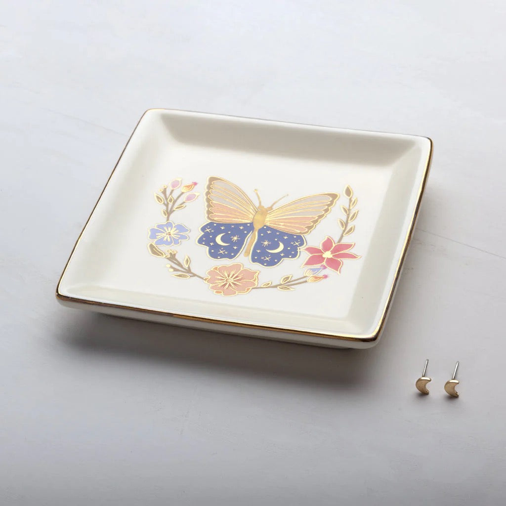 SCOUT CURATED WEARS JEWELERY DISH  + EARRING SET