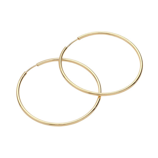 GO FOR THE GOLD HOOPS