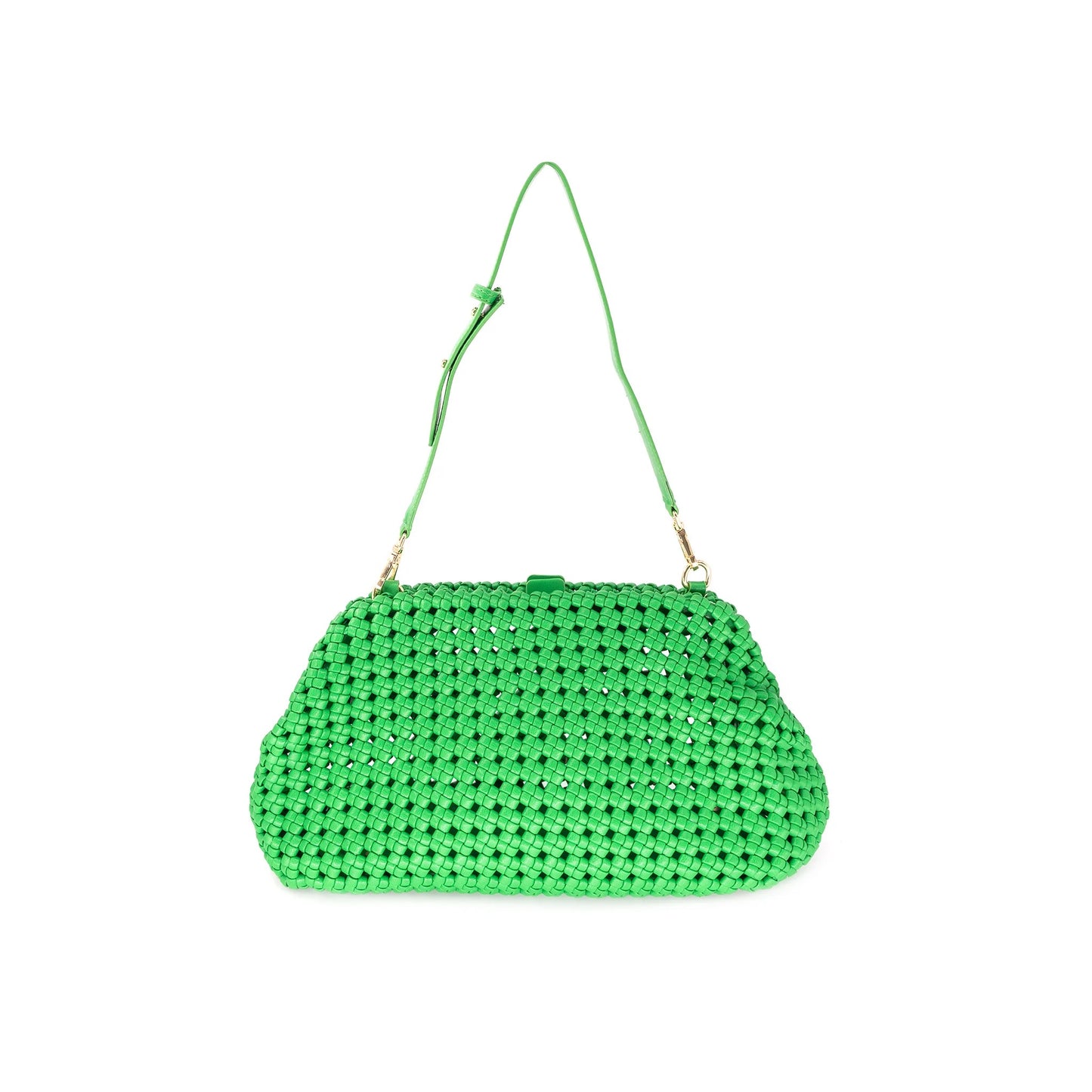 BC BAGS BRAIDED WEAVE CLUTCH