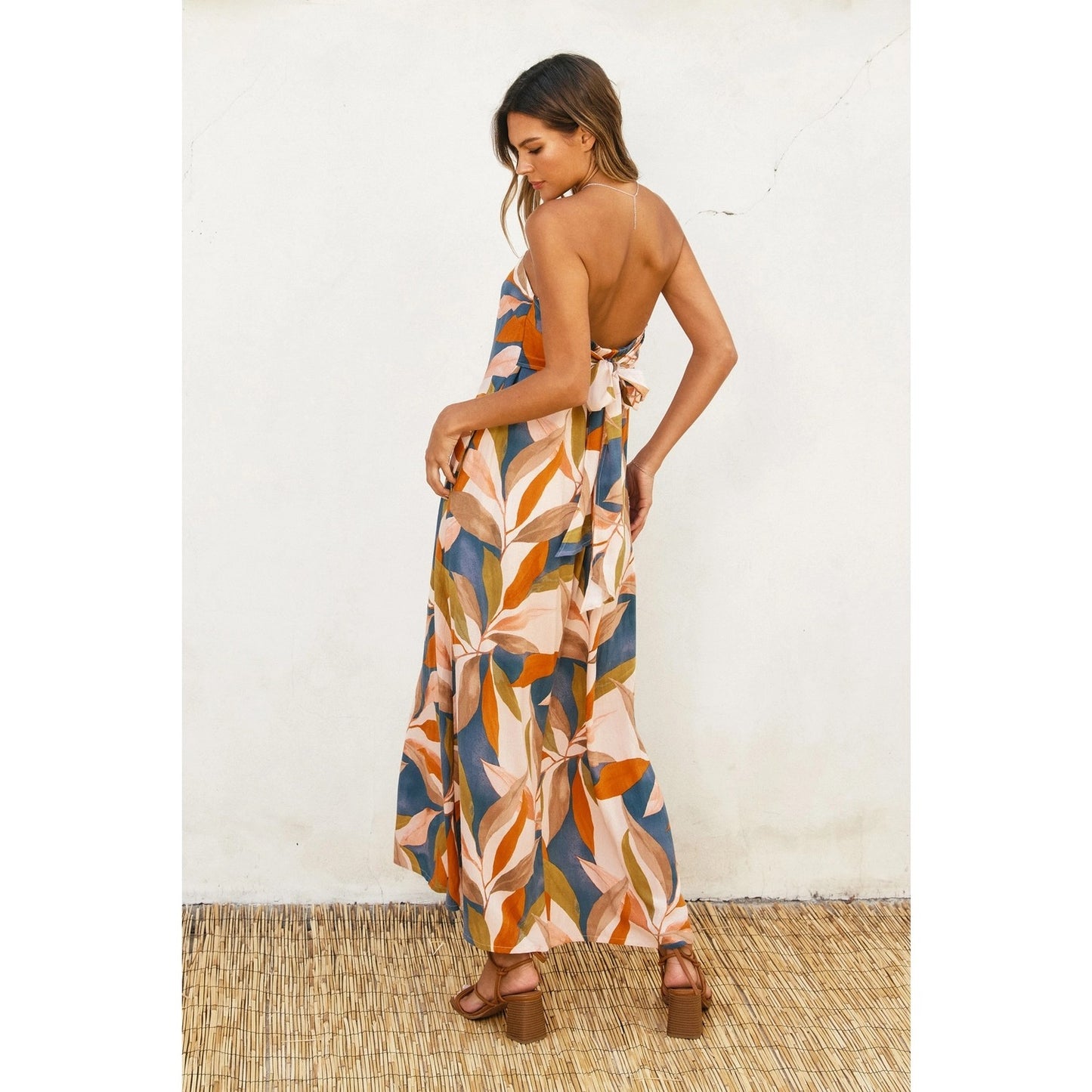 DESTINATION UNKNOWN MAXI DRESS