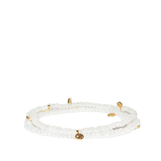 MARLYN SCHIFF MINI DISC STRETCH WRAP BRACELET