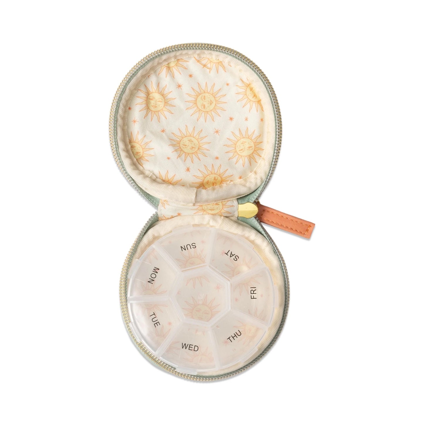 DESIGNWORKS VEGAN LEATHER PILL CASE