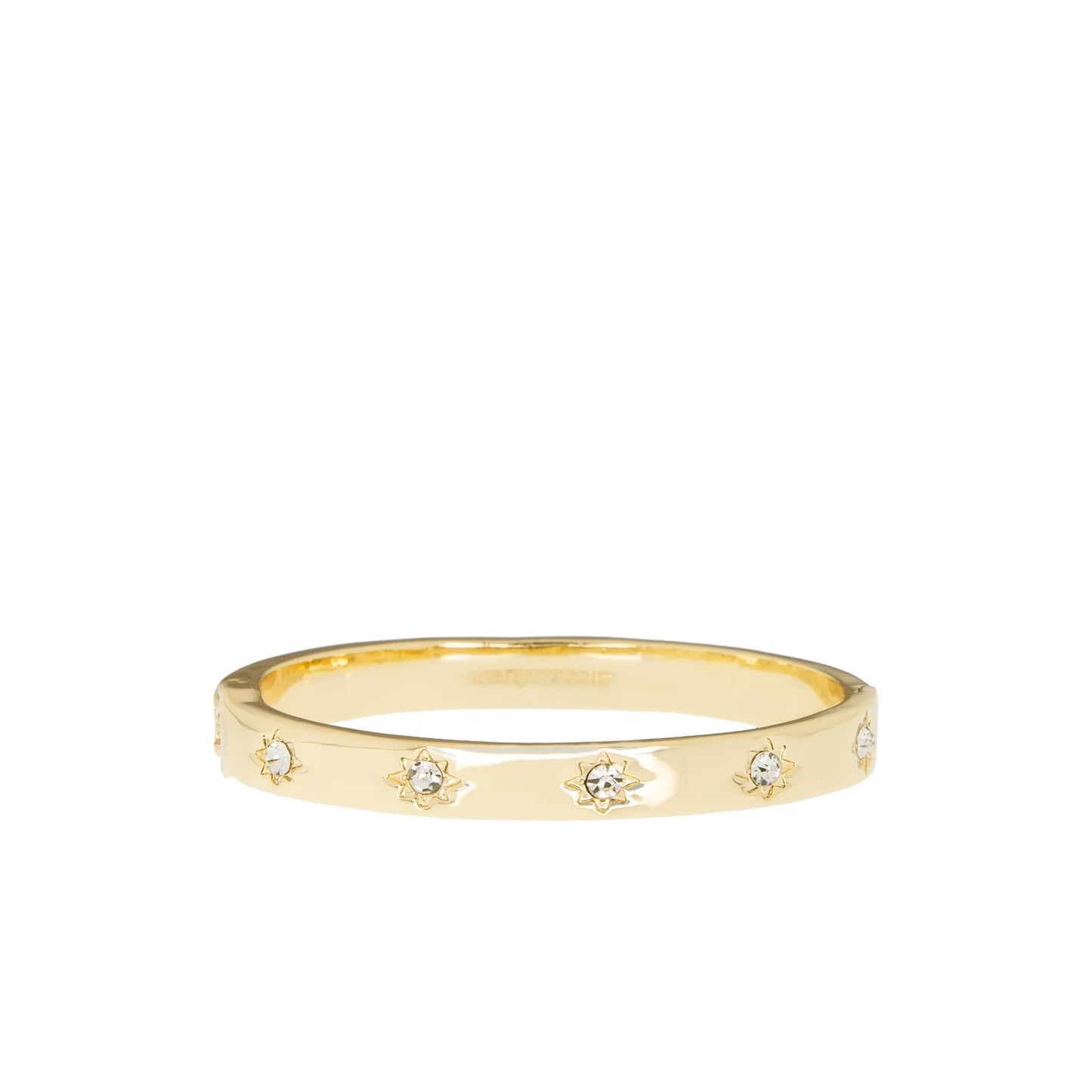 MARLYN SCHIFF CRYSTAL STARBUSRT BANGLE