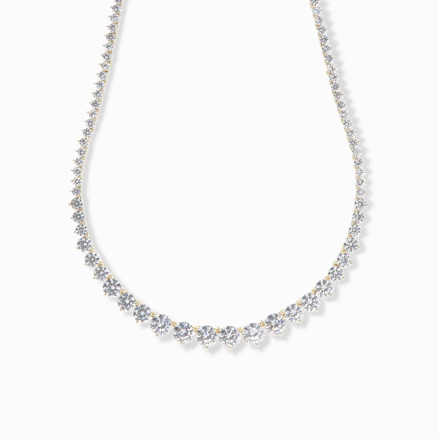 MARLYN SCHIFF CZ TENNIS NECKLACE